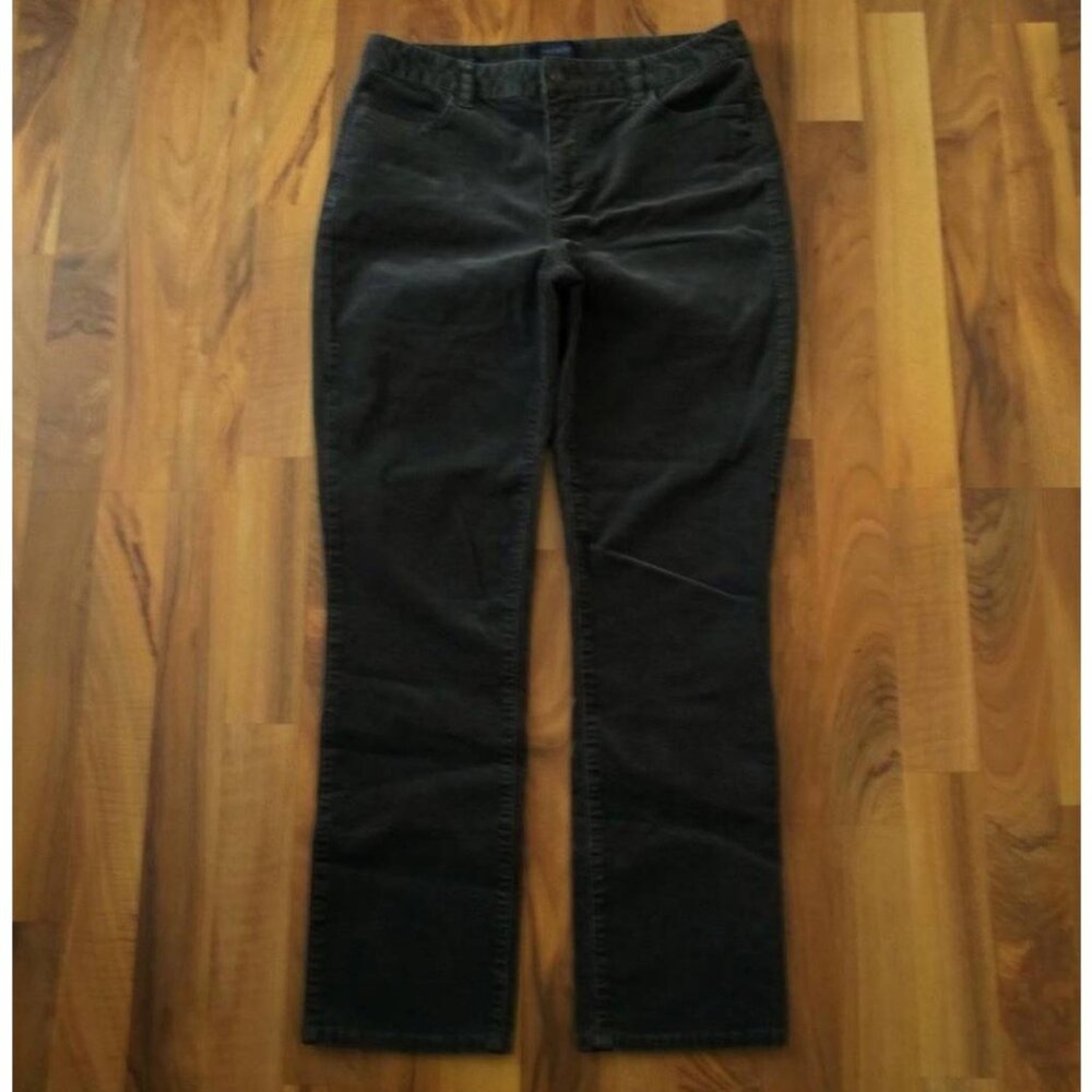 Talbots® ’Heritage’ Mid-Rise Straight Leg Corduroy Pants Size 10